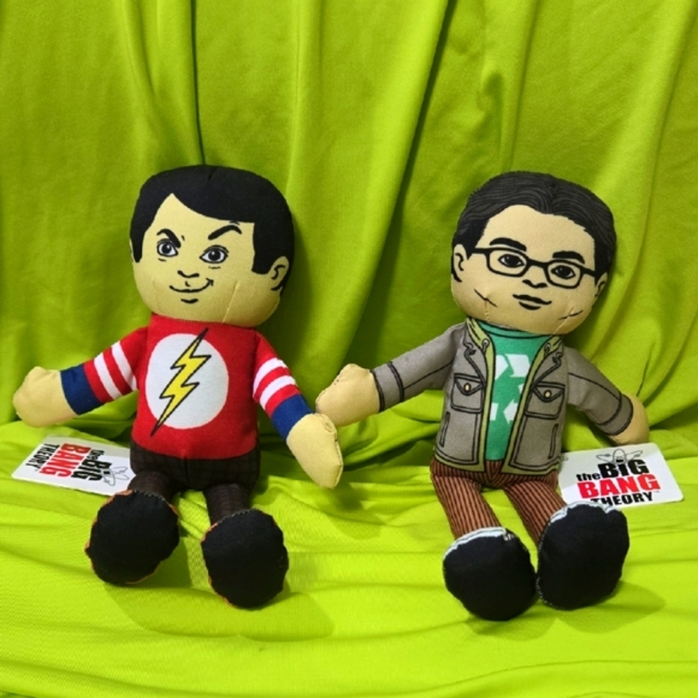 Big Bang Theory Plush Toy Set - Sheldon & Leonard